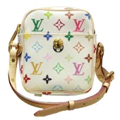 Сумка Louis Vuitton Rift Crossbody Bag M40055 Monogram Multicolore Blanc "White"