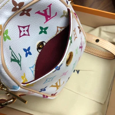 Сумка Louis Vuitton Rift Crossbody Bag M40055 Monogram Multicolore Blanc "White" фото № 7