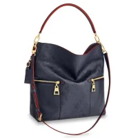 Сумка Louis Vuitton Melie M44012 Monogram Empreinte Leather Marine Rouge "Navy Blue"