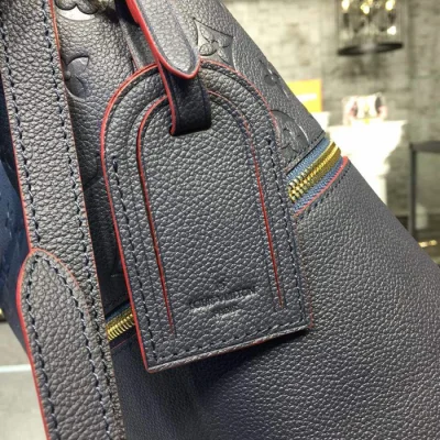Сумка Louis Vuitton Melie M44012 Monogram Empreinte Leather Marine Rouge "Navy Blue" фото № 5