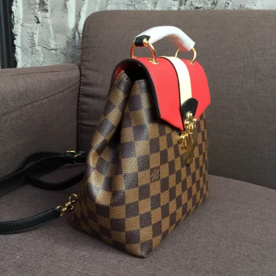 Рюкзак Louis Vuitton Clapton Backpack N40104 Damier Ebene Canvas Scarlet "Brown" фото № 3 Рюкзак Louis Vuitton Clapton Backpack N40104 Damier Ebene Canvas Scarlet "Brown" фото № 3