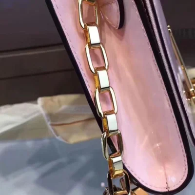 Сумка Louis Vuitton M51633 Chain Louise GM Rose Ballerine "Pink" фото № 7
