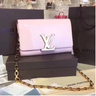 Сумка Louis Vuitton M51633 Chain Louise GM Rose Ballerine "Pink"