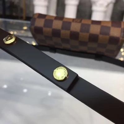 Сумка Louis Vuitton Damier Ebene Canvas Bumbag N51856 2017 "Brown" фото № 4