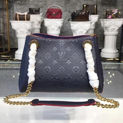 Сумка Louis Vuitton Monogram Empreinte Surene BB Bag M43750 Marine Rouge 2018 "Navy Blue" фото № 4
