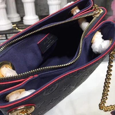 Сумка Louis Vuitton Monogram Empreinte Surene BB Bag M43750 Marine Rouge 2018 "Navy Blue" фото № 9