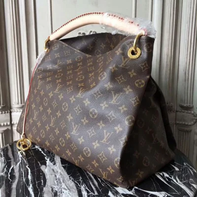 Сумка Louis Vuitton M40249 Artsy MM Hobo Bag Monogram Canvas "Brown" фото № 3