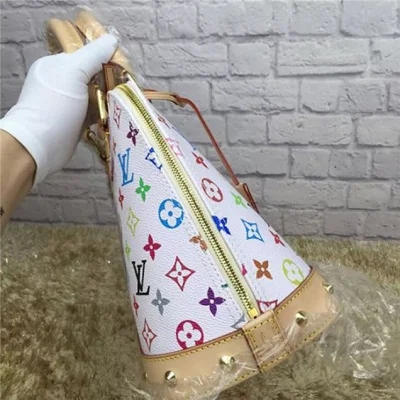 Сумка Louis Vuitton M40443 Alma PM Tote Bag Monogram Multicolore Canvas "White" фото № 4
