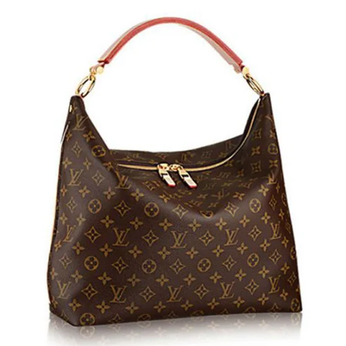 Сумка Louis Vuitton M40587 Sully MM Hobo Bag Monogram Canvas "Brown"