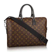 Портфель Louis Vuitton M40868 Porte Documents Jour Briefcase Monogram Canvas "Brown"