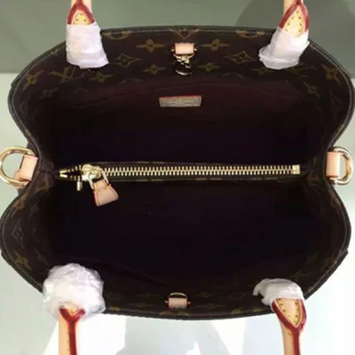 Сумка Louis Vuitton M41067 Montaigne GM Tote Bag Monogram Canvas "Brown" фото № 10