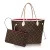 Сумка Louis Vuitton M41178 Neverfull MM Shoulder Bag Monogram Canvas "Brown"