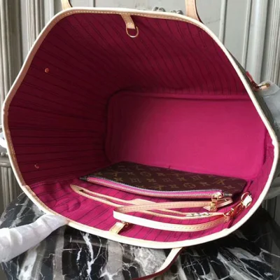 Сумка Louis Vuitton M41178 Neverfull MM Shoulder Bag Monogram Canvas "Brown" фото № 8