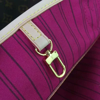 Сумка Louis Vuitton M41178 Neverfull MM Shoulder Bag Monogram Canvas "Brown" фото № 9