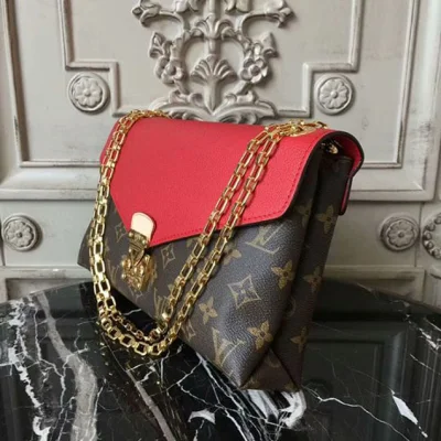 Сумка Louis Vuitton M41201 Pallas Chain Shoulder Bag Monogram Canvas "Brown" фото № 3