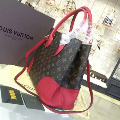 Сумка Louis Vuitton M41596 Flandrin Tote Bag Monogram Canvas "Brown" фото № 4