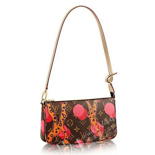 Сумка Louis Vuitton M41604 Pochette Accessoires Ramages Monogram Canvas "Brown"