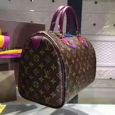 Сумка Louis Vuitton M41666 Speedy 30 Totem Tote Bag Monogram Canvas "Brown" фото № 4 Сумка Louis Vuitton M41666 Speedy 30 Totem Tote Bag Monogram Canvas "Brown" фото № 4