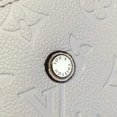 Сумка Louis Vuitton M41698 Montaigne MM Tote Bag Monogram Empreinte Leather "White" фото № 8