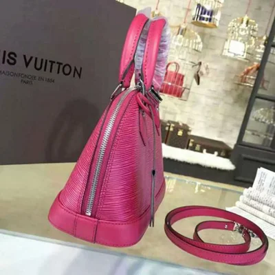 Сумка Louis Vuitton M42048 Alma BB Tote Bag Epi Leather "Pink" фото № 3