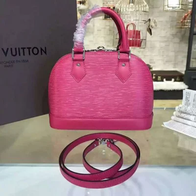 Сумка Louis Vuitton M42048 Alma BB Tote Bag Epi Leather "Pink" фото № 4