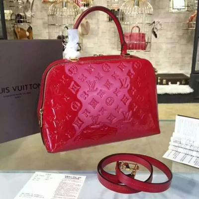 Сумка Louis Vuitton M42694 Melrose Tote Bag Monogram Vernis "Red" фото № 4