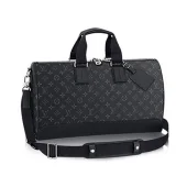 Сумка Louis Vuitton M43038 Keepall Voyager Duffel Bag Monogram Eclipse Canvas "Black"