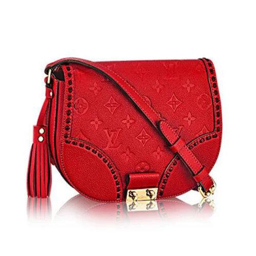 Сумка Louis Vuitton M43144 Junot Crossbody Bag Monogram Empreinte Leather "Red"