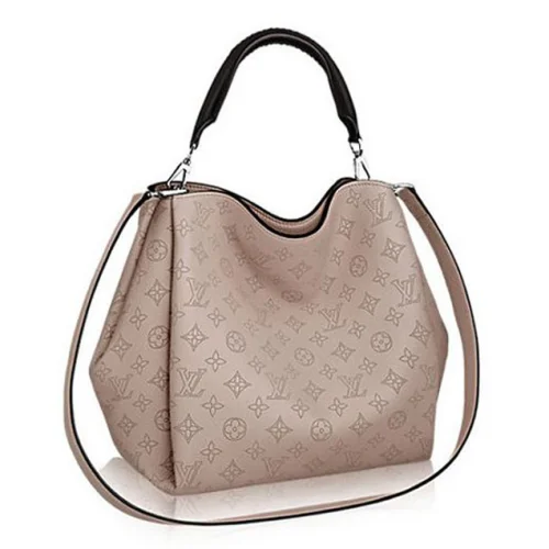 Сумка Louis Vuitton M50032 Babylone PM Hobo Bag Mahina Leather "Beige"