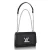 Сумка Louis Vuitton M50282 Twist MM Shoulder Bag Epi Leather "Black"