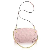 Сумка Louis Vuitton M50410 Santa Monica Clutch Crossbody Bag Monogram Vernis "Pink"