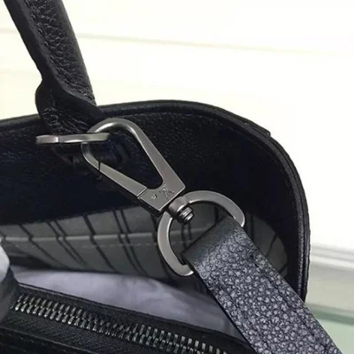 Сумка Louis Vuitton M50665 Montaigne BB Tote Bag Monogram Empreinte Leather "Black" фото № 7