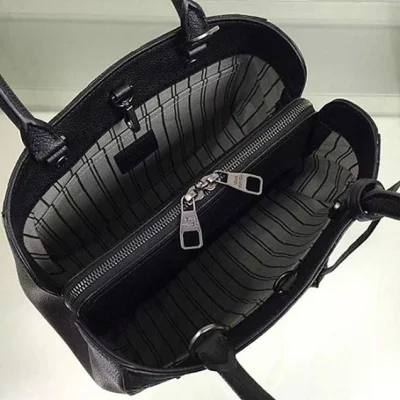 Сумка Louis Vuitton M50665 Montaigne BB Tote Bag Monogram Empreinte Leather "Black" фото № 8