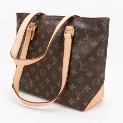 Сумка Louis Vuitton M51148 Cabas Piano Shoulder Bag Monogram Canvas "Brown" фото № 4