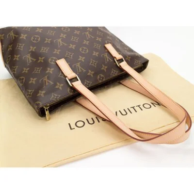 Сумка Louis Vuitton M51148 Cabas Piano Shoulder Bag Monogram Canvas "Brown" фото № 5