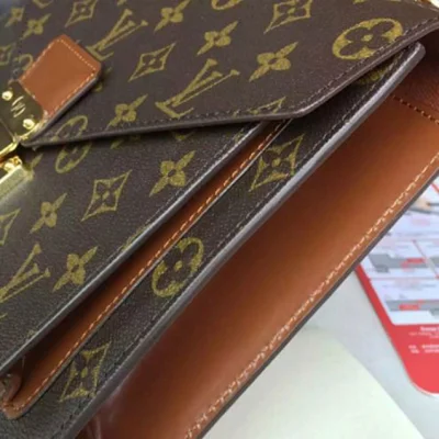 Сумка Louis Vuitton M51185 Monceau Crossbody Bag Monogram Canvas "Brown" фото № 7