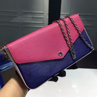 Клатч Louis Vuitton M61754 Pochette Felicie Crossbody Bag Epi Leather "Yellow" фото № 4 Клатч Louis Vuitton M61754 Pochette Felicie Crossbody Bag Epi Leather "Yellow" фото № 4