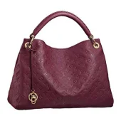 Сумка Louis Vuitton M94047 Artsy MM Hobo Bag Monogram Empreinte Leather "Purple"