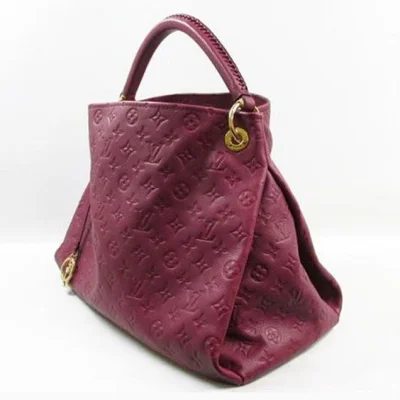 Сумка Louis Vuitton M94047 Artsy MM Hobo Bag Monogram Empreinte Leather "Purple" фото № 3