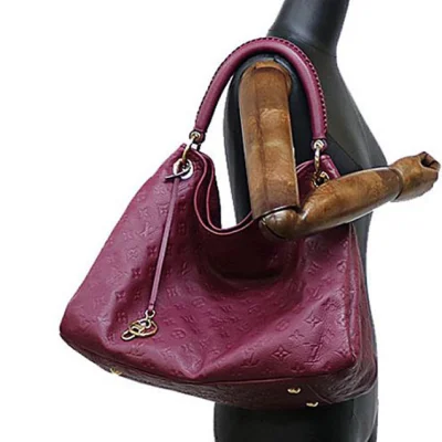 Сумка Louis Vuitton M94047 Artsy MM Hobo Bag Monogram Empreinte Leather "Purple" фото № 8