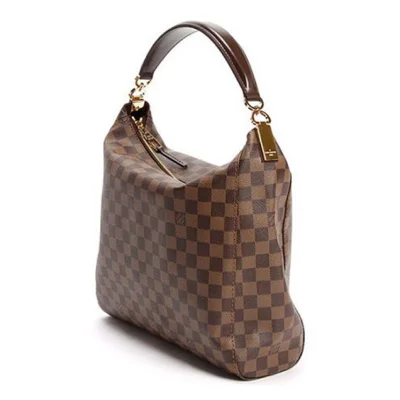 Сумка Louis Vuitton N41184 Portobello PM Hobo Bag Damier Ebene Canvas "Brown" фото № 3