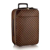 Чемодан Louis Vuitton N41386 Pegase Light 55 Rolling Luggage Damier Ebene Canvas "Brown"