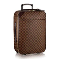 Чемодан Louis Vuitton N41386 Pegase Light 55 Rolling Luggage Damier Ebene Canvas "Brown"