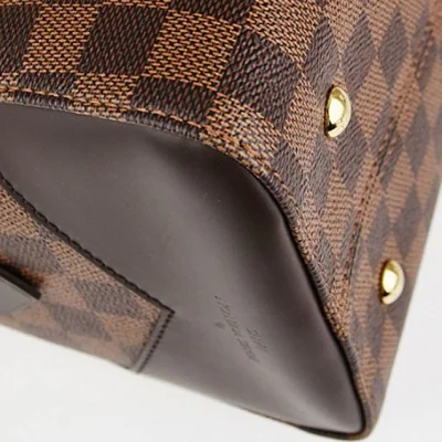 Сумка Louis Vuitton N41505 Kensington Bowling Shoulder Bag Damier Ebene Canvas "Brown" фото № 5