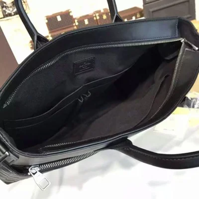 Портфель Louis Vuitton N41565 7 Days A Week Briefcase Damier Infini Leather "Black" фото № 9