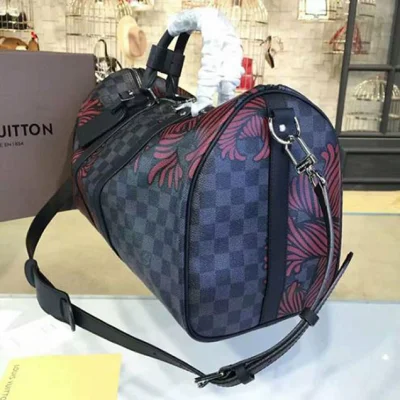 Сумка Louis Vuitton N41701 Keepall Bandouliere 45 Duffel Bag Damier Graphite Canvas "Graphite" фото № 4 Сумка Louis Vuitton N41701 Keepall Bandouliere 45 Duffel Bag Damier Graphite Canvas "Graphite" фото № 4