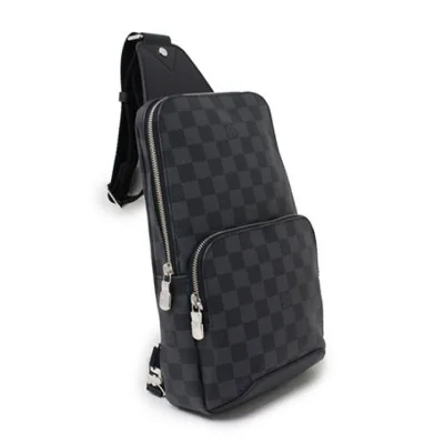 Сумка Louis Vuitton N41719 Avenue Sling Bag Damier Graphite Canvas "Graphite" фото № 3