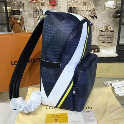 Рюкзак Louis Vuitton N44005 Apollo Backpack Damier Cobalt Canvas "Navy Blue" фото № 3 Рюкзак Louis Vuitton N44005 Apollo Backpack Damier Cobalt Canvas "Navy Blue" фото № 3