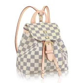 Рюкзак Louis Vuitton N44026 Sperone BB Backpack Damier Azur Canvas "White"