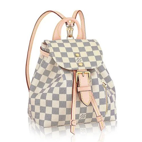 Рюкзак Louis Vuitton N44026 Sperone BB Backpack Damier Azur Canvas "White"